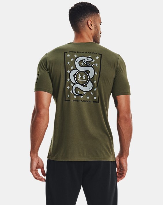 Men's UA Tac Mission Made T-Shirt, Green, pdpMainDesktop image number 0